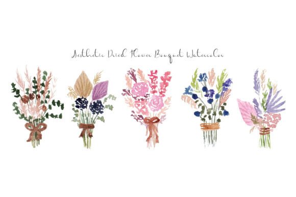 Aesthetic Wedding Dried Flower Bouquet: A Designer's Delight
