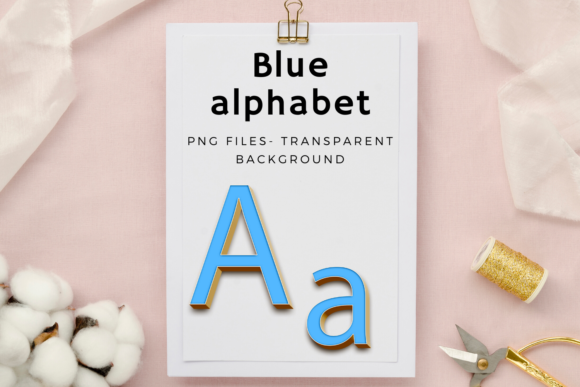 Blue Wedding Alphabet Clipart: A Designer's Guide