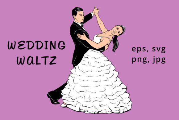 Bring Your Wedding Designs to Life with Dance Clipart