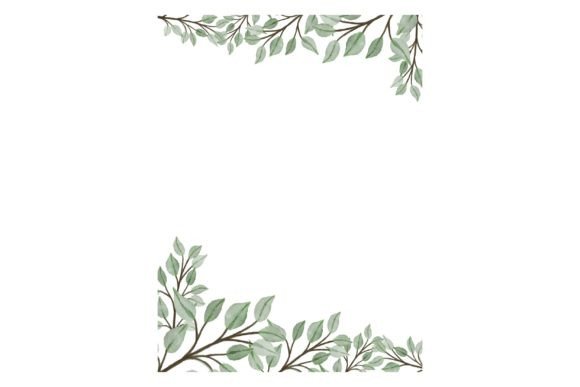 Designing with Nature: The Eucalyptus Frame for Wedding Cards