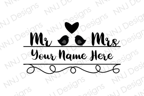 Mr and Mrs Wedding Bride Groom: A Typeface for Timeless Romance