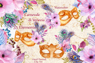 Soft Pink and Gold Watercolor Florals for Elegant Projects