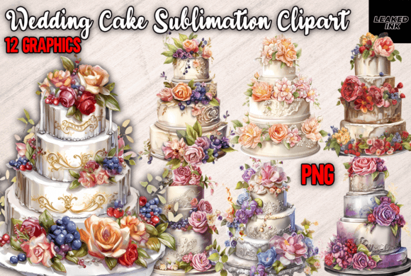 Sweetening Your Brand: Creative Uses for Wedding Cake Clipart
