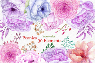 The Art of Watercolor: Using Wedding Flowers Clipart