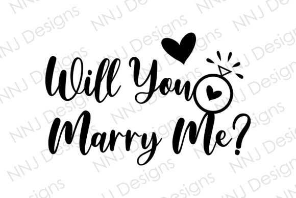 Will You Marry Me SVG Wedding Quote: Crafting Your Proposal